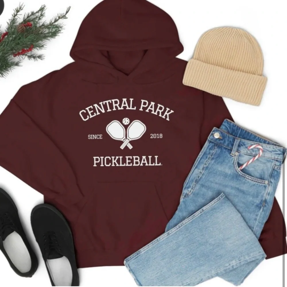 NWOT-CENTRAL PARK PICKLEBALL
Athlete Design Unisex Hooded Sweatshirt - Picture 1 of 9